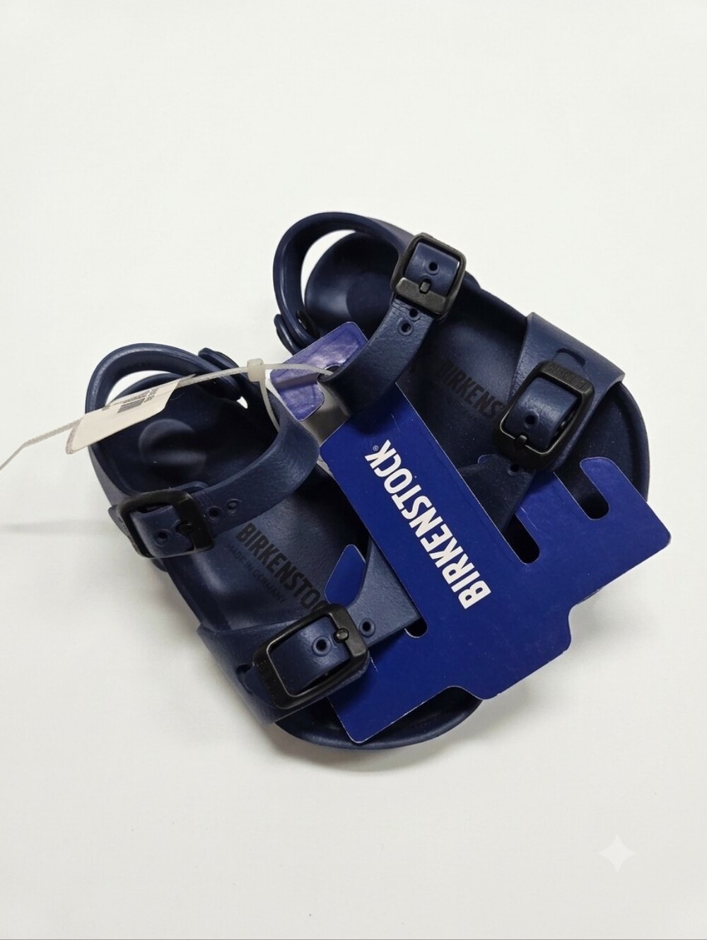 Birkenstock Kids Rio EVA Navy Blue Sandals Size EU 24 US Kids 7-7.5 (C6) NWT